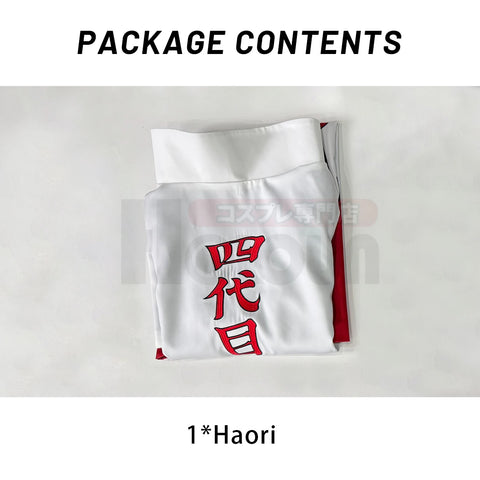 HOLOUN Anime Namikaze Minato Cosplay Costume Cloak Vest