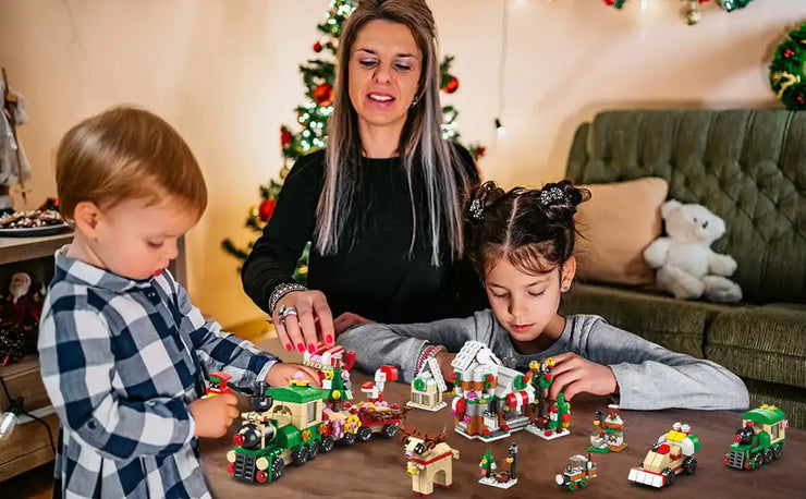 2025 Christmas Advent Calendar 24 Days Countdown Surprise Blind Box Building Blocks Puzzle Assembly Toys For Kids Adult Gifts