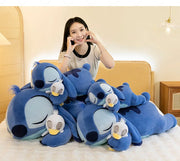 Miniso Disney Stitch Laying Down Stuffed Plushie Doll