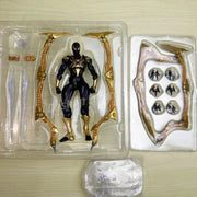 Amazing Yamaguchi Revoltech Agent Venom Action Figure – Superhero Eugene Thompson Model Toy, Perfect Gift Collection
