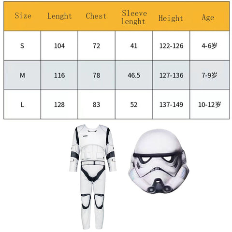 Storm Trooper Full Armor Costume Outfit