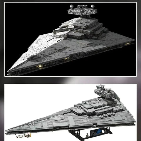 MOC 75367 Space Set Venator Class Republic Attacks Cruiser Model Building Blocks 5374 Pcs
