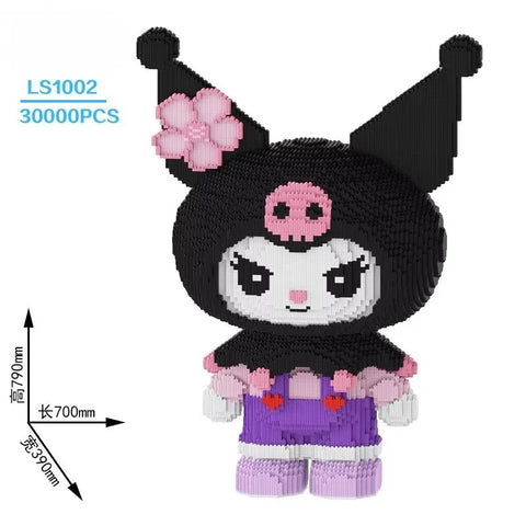 Anime Kawaii Zootopia Children Educational 100cm Tall Three-dimensional Building Blocks Toys