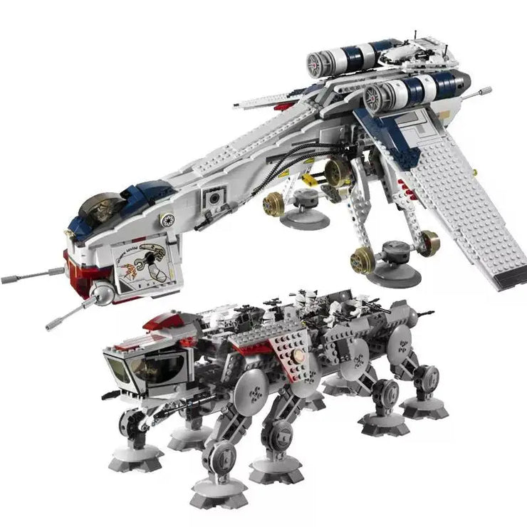 05053 AT-OT Dropship Starfighter Space Model Building Blocks Brick Set 1788PCS