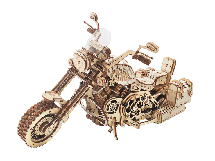 Robotime ROKR Cruiser Motorcycle DIY Wooden Model Kit – 420pcs Assembly Puzzle LK504