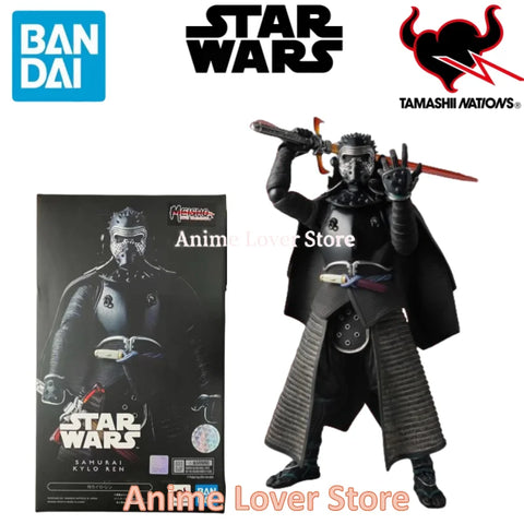 Bandai Original Star Wars Movie Realization Anime Action Figures – Darth Vader, Boba Fett, Kylo Ren & The Mandalorian