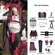 Honkai Star Rail Kafka Cosplay Costume with Wig and Uniform